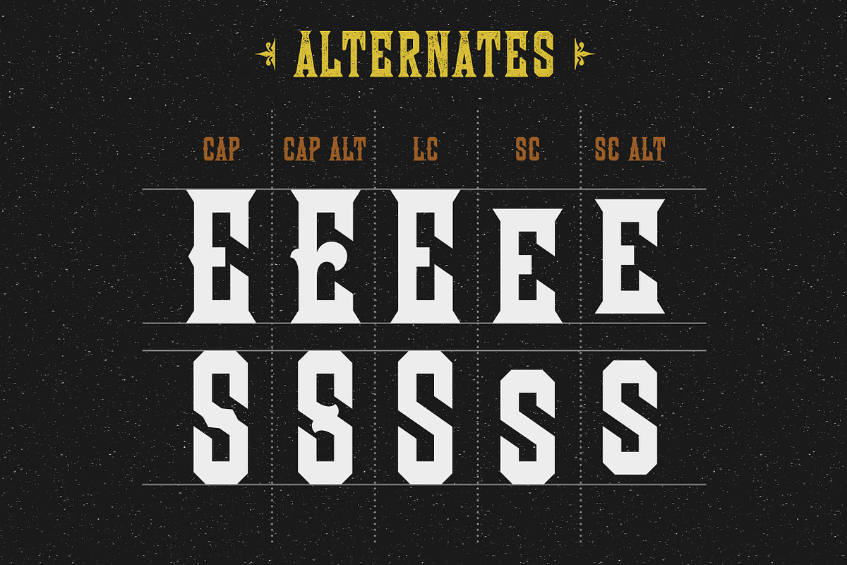 Wooderson Font preview 3