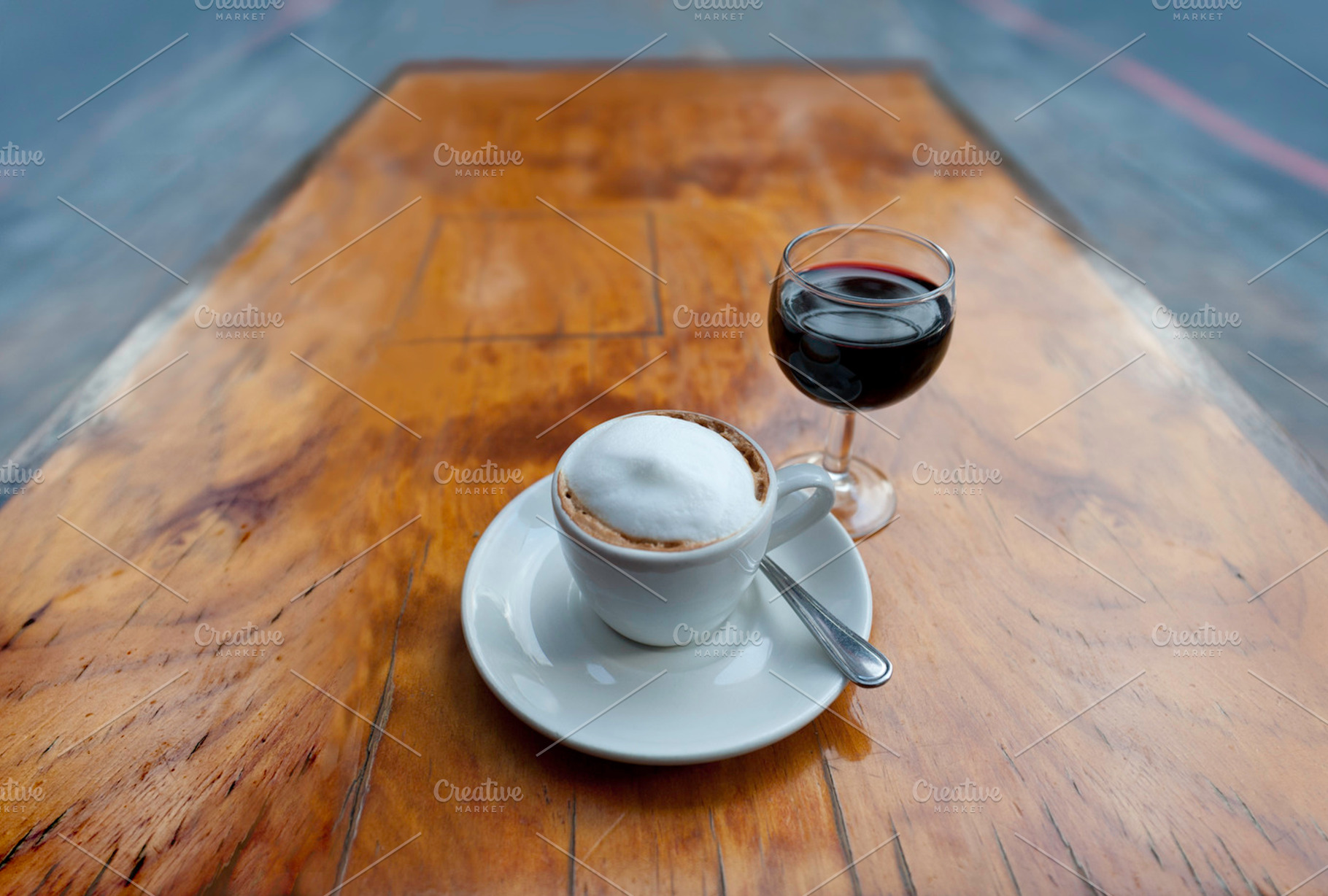 Espresso Containing Coffee Drink And Espresso