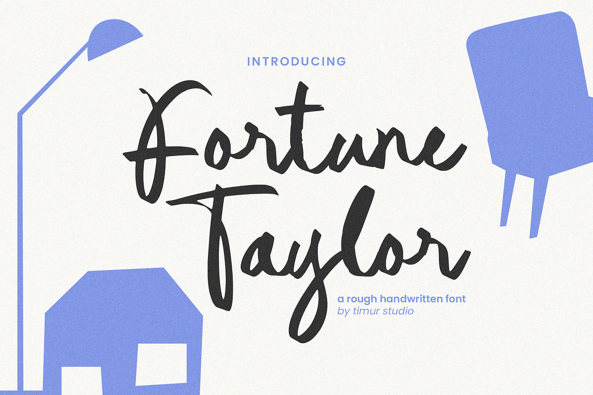 Fortune Taylor Font, a Script Font by Timurtype (Photo 1 of 7)