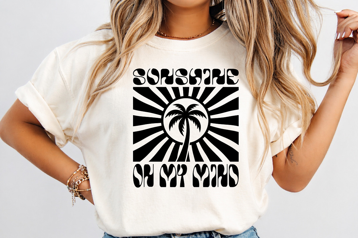 Sunshine On My Mind Summer PNG, a Seasonal Illustration by Libby Wishes (Photo 2 of 5)