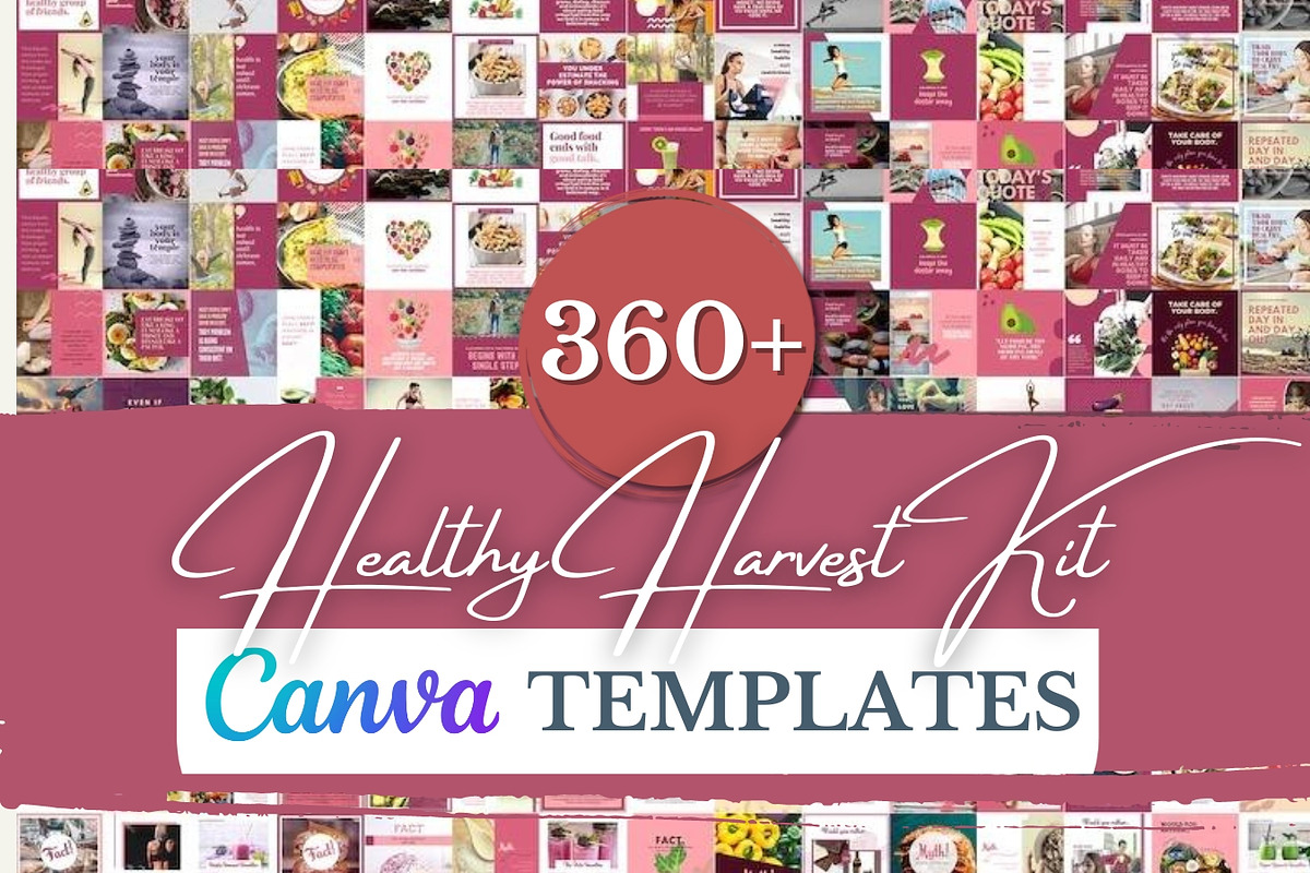 360+ Healthy Harvest Kit Template, a Social Media Template by ResumeFabs (Photo 1 of 4)