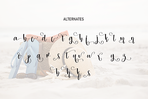 Monday Holiday Handwritten Font