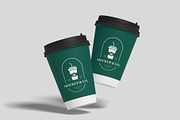 Paper Coffee Cup Mockups | Caffeine, a Cups & Container Mockup by Compositing Studio (Thumbnail 16 of 20)