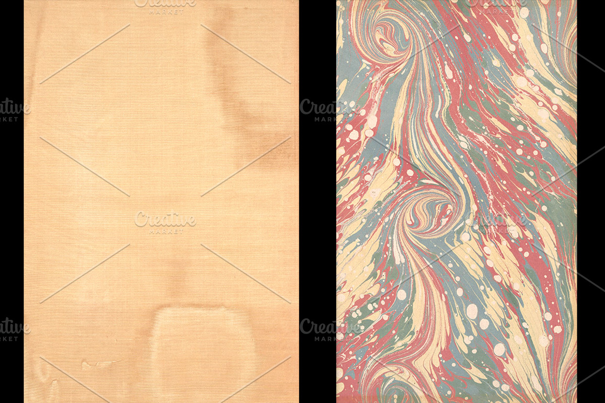 Antique Endpaper Textures, a Texture Graphic by Blue Line Design (Photo 5 of 21)