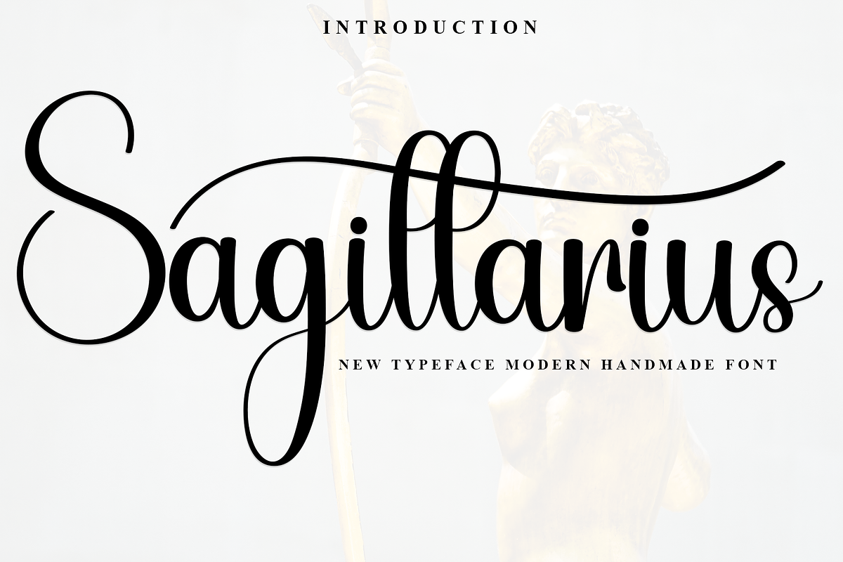 Sagittarius, a Handwritten Font by InermediaSTUDIO (Photo 1 of 8)