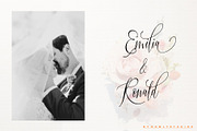Vadelicia Script, a Script Font by Nowlystudios (Thumbnail 3 of 7)