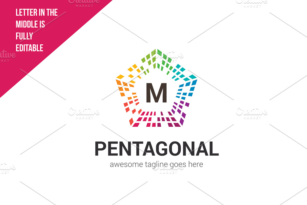 Pentagonal Logo, a Branding & Logo Template by XpertgraphicD