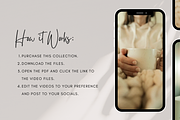 Cozy Home: 10 Aesthetic Video Clips, a Social Media Template by sociallyswanky (Thumbnail 3 of 5)