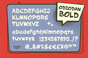 Odiodan a Comic Strip Font, a Handwritten Font by Rasiorise Studio (Thumbnail 4 of 12)