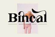 Bincal Ligature Serif Typeface, a Serif Font by Humaira_std (Thumbnail 1 of 8)