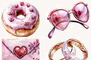 Valentine’s Day element Clipart, a Seasonal Illustration by Design Scotch (Thumbnail 8 of 9)