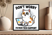 Dont Worry Im From Tech Support, an Illustration by DreamCafeArt (Thumbnail 4 of 6)