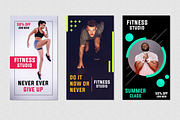 Fitness Instagram Story Templates, a Social Media Template by Jaisivakumar (Thumbnail 2 of 6)