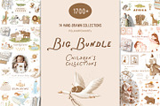 Big bundle of children's collections, an Animal Illustration by polikarpovaart (Thumbnail 1 of 15)