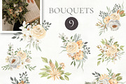 Vanilla summer. Watercolor flowers, a Decorative Illustration by Love Watercolor Store (Thumbnail 2 of 6)