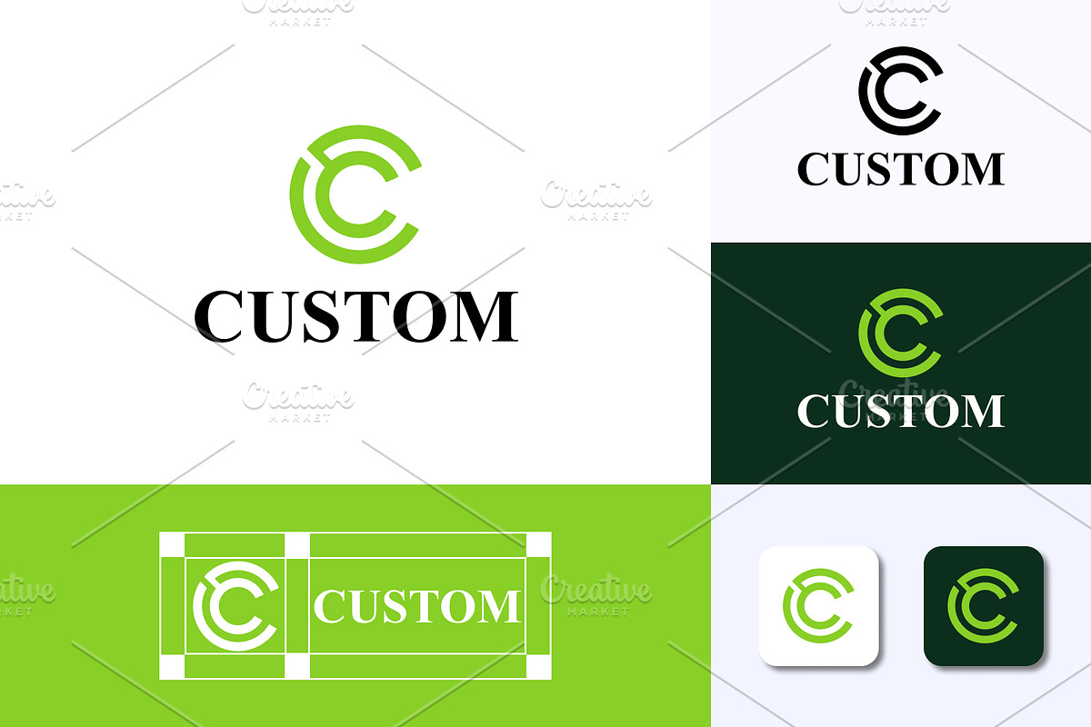 Modern C Letter Logo Design, a Branding & Logo Template by Orin Creative (Photo 1 of 6)