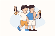 Reward Success Illustration, an Object Graphic by Jump Studio (Thumbnail 12 of 14)