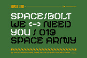 ROBMAX-36 Futuristic Font Family, a Sans Serif Font by Enxyclo Studio (Thumbnail 3 of 10)