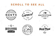 [vol.1] 20 Retro Badges Templates, a Branding & Logo Template by Roman Paslavsky (Thumbnail 3 of 8)