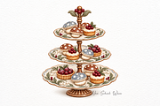 Moonlit Mushroom Tea Party, an Object Graphic by New-School-Wave (Thumbnail 3 of 5)