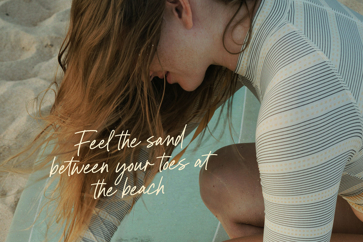 Wind Coast Handwritten Font, a Handwritten Font by Seagulls Creative (Photo 4 of 10)