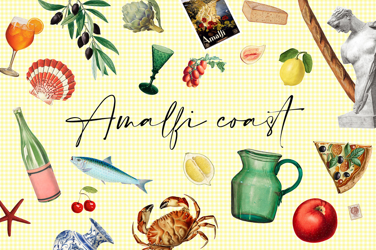 Amalfi coast - Mediterranean objects, an Object Graphic by Negative Space (Photo 1 of 11)