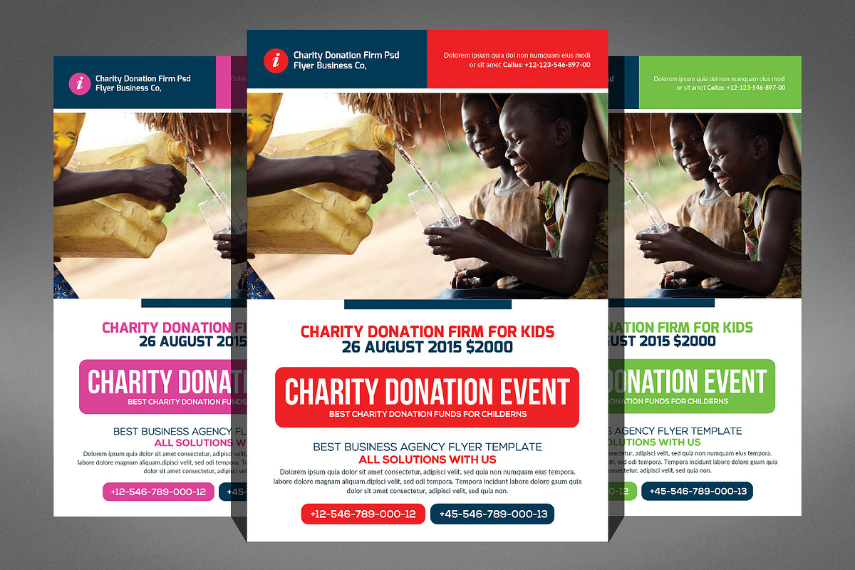 Global Business Flyers Bundle, a Flyer Template by Graphic Templates (Photo 2 of 6)