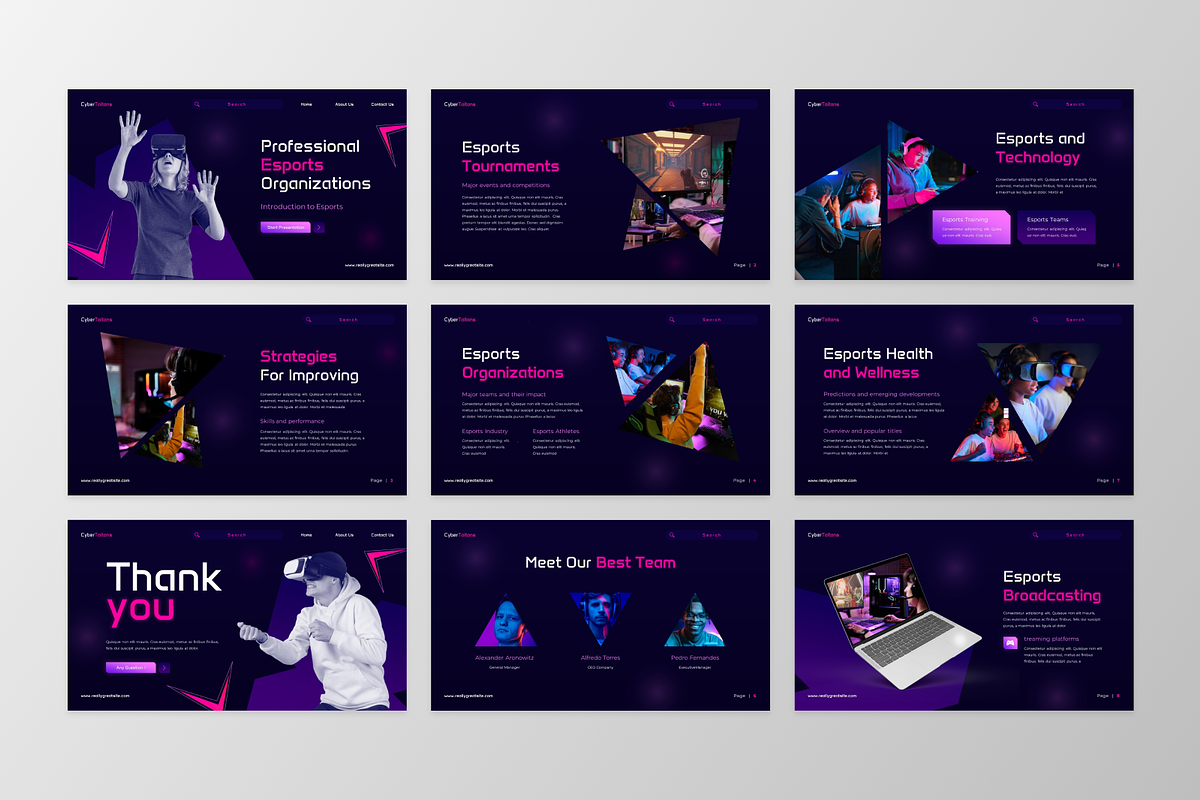 Professional E-Sport - E-Sport, a Presentation Template by GraphauseProject (Photo 6 of 6)