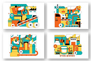 10 Steelworks Vector Illustration, a Technology Illustration by denayunebgt (Thumbnail 3 of 4)
