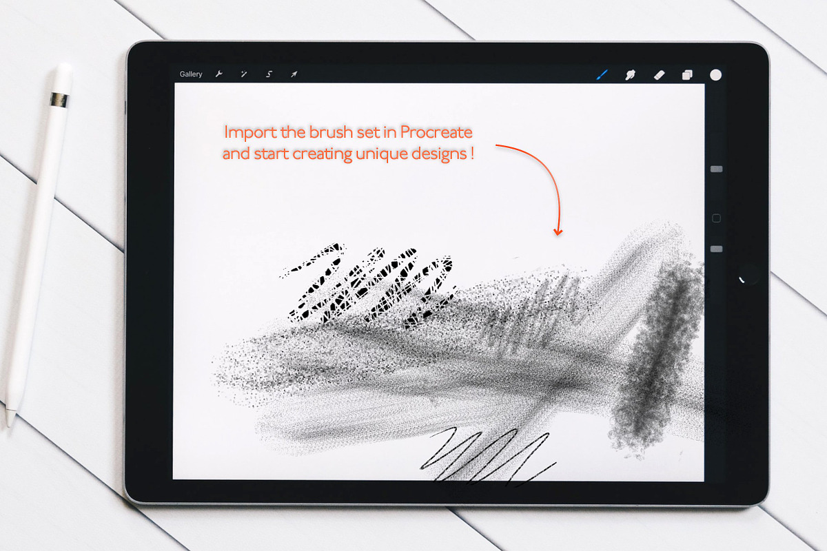 Procreate Bundle Pack Texture, a Brush Add-On by InkCloudDesign (Photo 5 of 21)