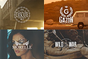 Vintage Logos & Badges Set 4, a Branding & Logo Template by Graphicdome (Thumbnail 4 of 5)