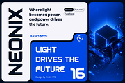 Velcoro Modern Tech Futuristic Font, a Sans Serif Font by Rasio Studio (Thumbnail 5 of 9)