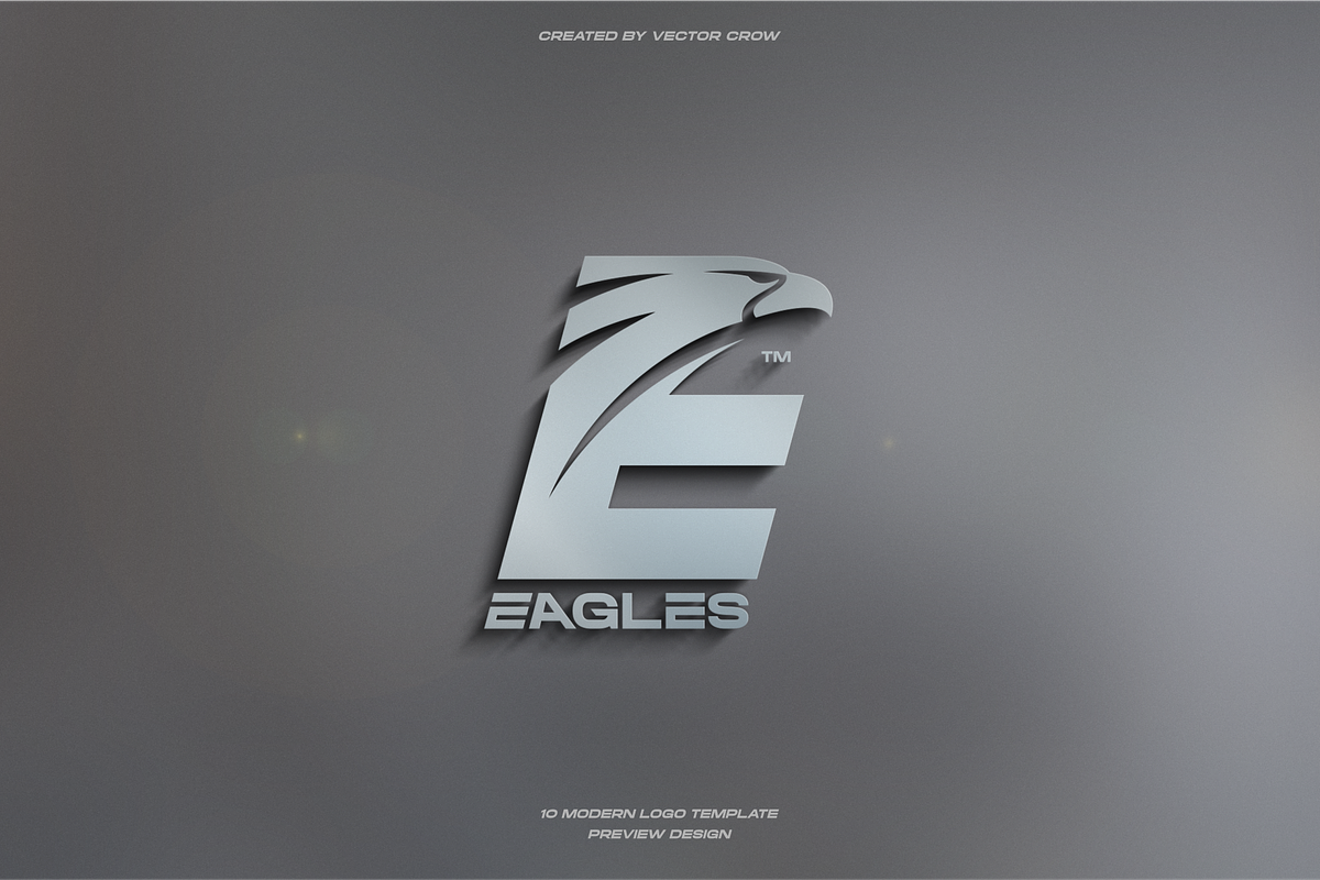 Eagle Letter E Logo Bundle, a Branding & Logo Template by VectorCrow (Photo 16 of 16)