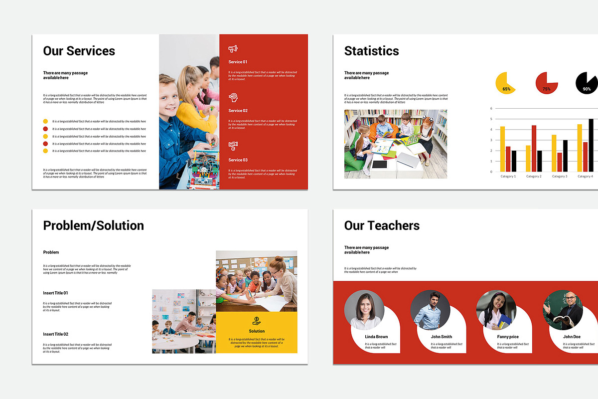 Education Template Presentation, a Presentation Template by Blackcloud_Creations (Photo 5 of 6)