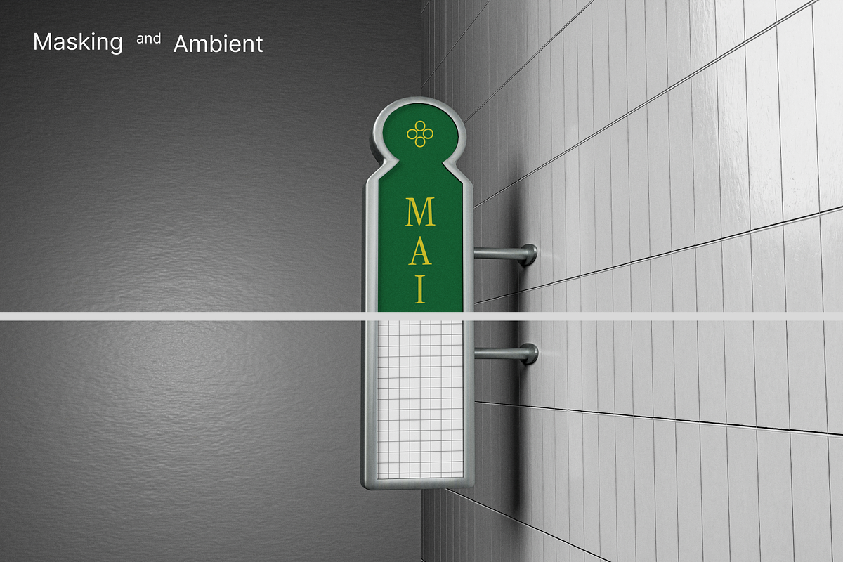 Vertical Signage Mockup, an Advertising Mockup by Fourshape (Photo 2 of 4)