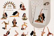 Yoga women collection, a Healthcare Illustration by EasyArt (Thumbnail 5 of 12)