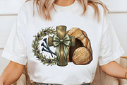 He is Risen Christian Easter Cross, an Illustration by designcity5 (Thumbnail 3 of 4)