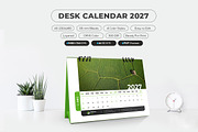 A5 Desk Calendar 2027, a Stationery Template by MstArtwork (Thumbnail 4 of 5)
