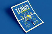 Tennis Tournament Event Flyer, a Flyer Template by Guuver (Thumbnail 2 of 3)