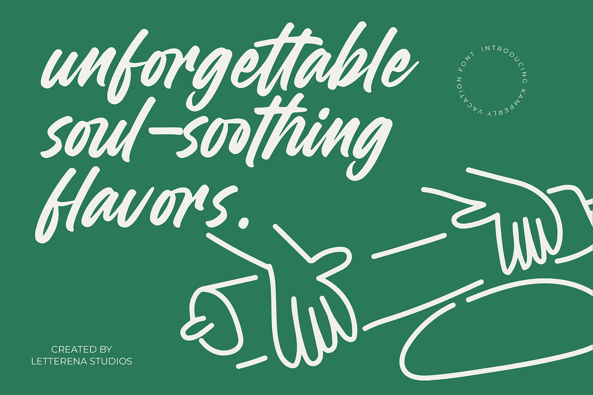 Heighaps Wastone Modern Brush Font, a Script Font by Letterena Studios Script (Photo 19 of 20)