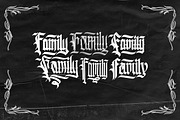 Blackletter brush - Procreate, a Brush Add-On by AspekHndz (Thumbnail 5 of 6)