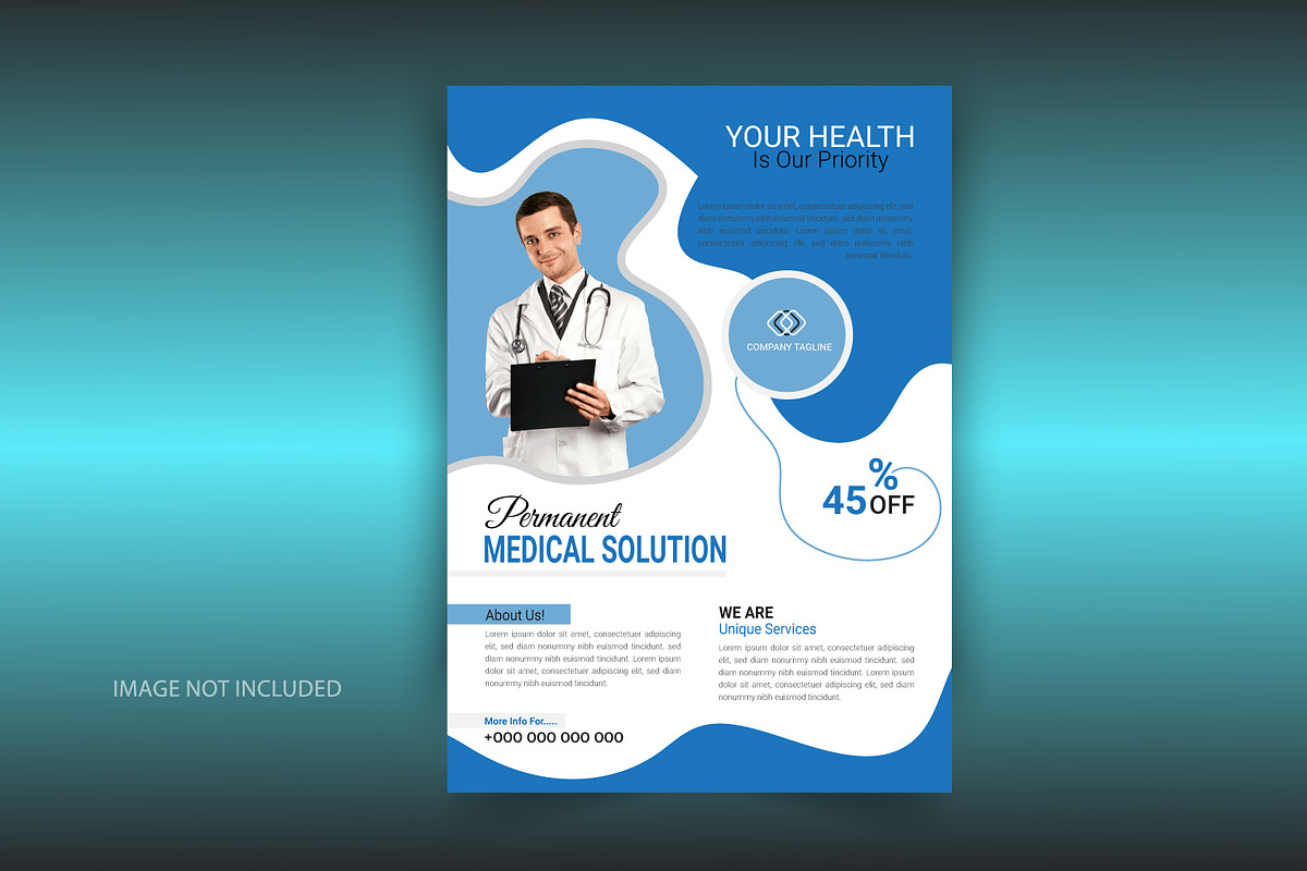 Medical Business Flyer Template, a Flyer Template by hkmonir (Photo 3 of 3)