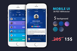 UI Mobile 5 Background 