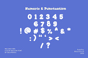 Ballon Kids - A Cute Balloon Font, a Serif Font by delipensil (Thumbnail 5 of 7)