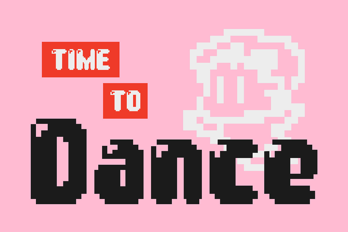 Maesto – Pixel Font, a Sans Serif Font by Craft Supply Co. (Photo 3 of 8)
