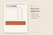 Thanksgiving Hosting Planner PDF, a Stationery Template by KnightWipers (Thumbnail 4 of 10)