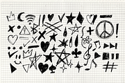 Vector Scribbles and Paper Scraps, a Texture Illustration by GRPXSTORE (Thumbnail 11 of 13)