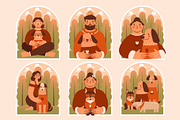 National Dog Day. Adopt a dog!, an Animal Illustration by Renberrry.Store (Thumbnail 5 of 12)