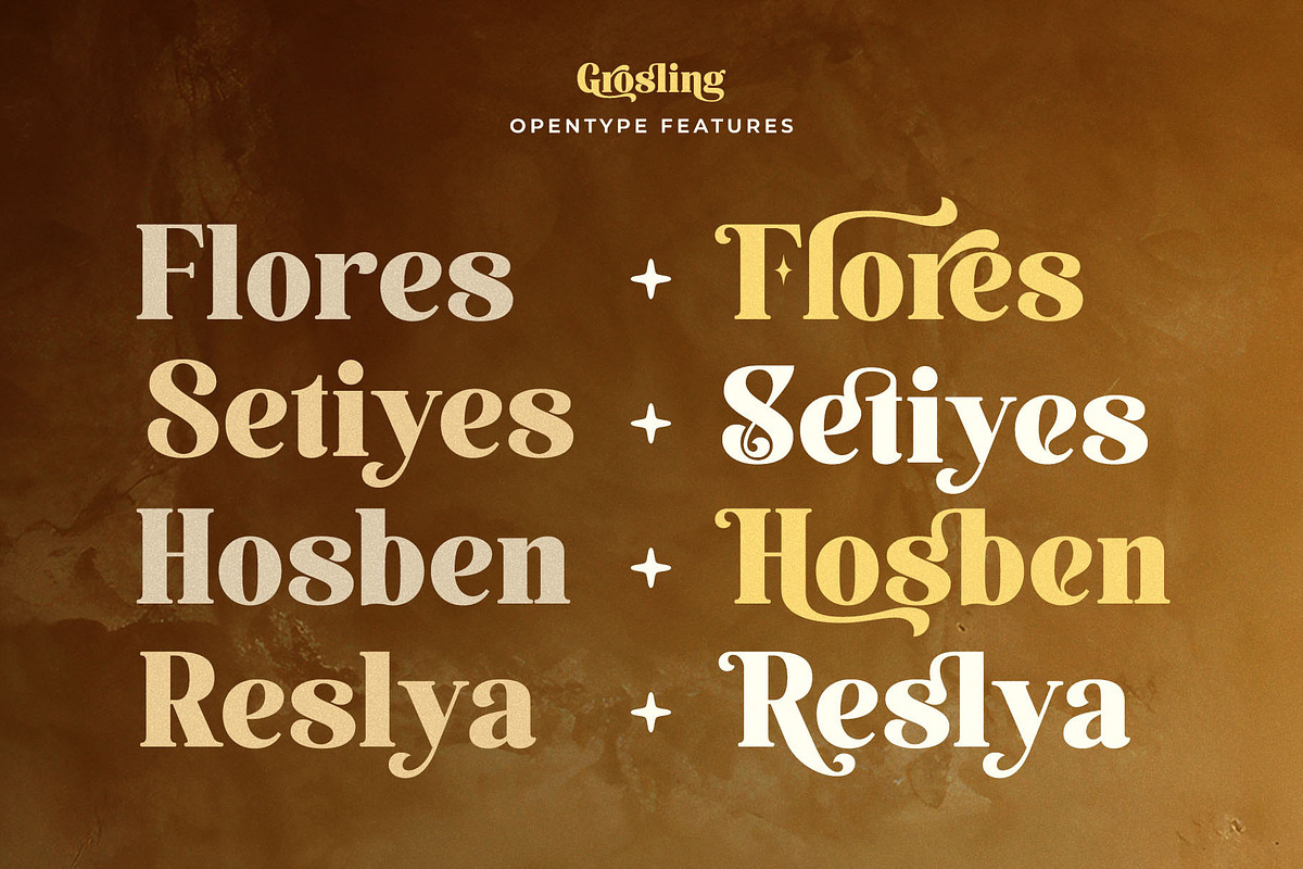 Grosling - Retro Bold Serif Font, a Serif Font by Jimoji (Photo 6 of 7)