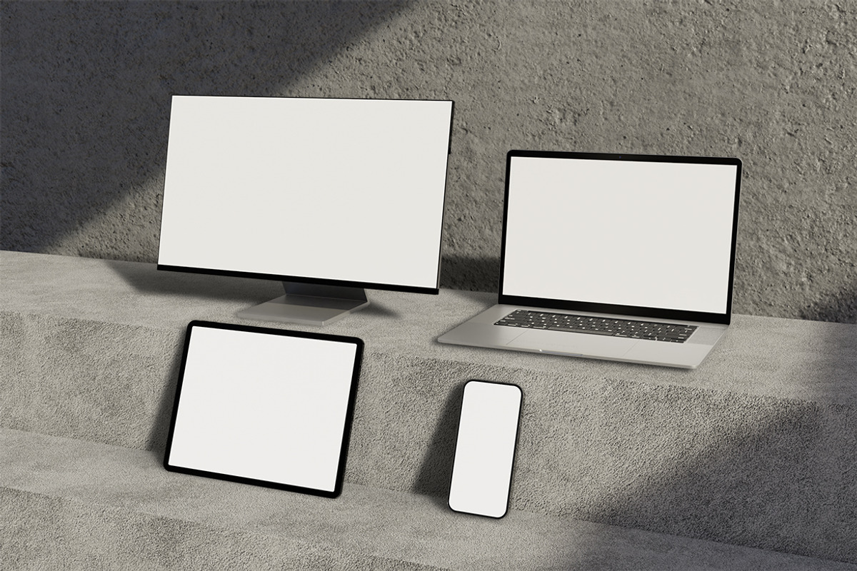 Multi Device Mockups, a Mac Mockup by Kenrichi (Photo 2 of 4)